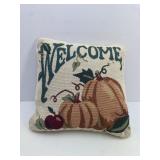 Small Fall Welcome Pillow