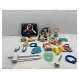 Miscellaneous Lot of Baby Infant Toys: Rattles