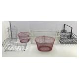 Miscellaneous Lot of Metal Baskets