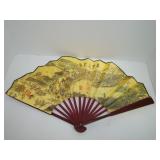 Japanese Hand Fan 22 inch Span
