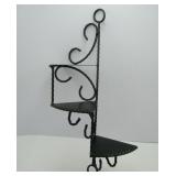 Black Rot Iron Corner Shelf
