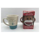Starbucks Hot Chocolate Mug and Sock Monkey Cocoa