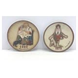 1979 & 1980 Norman Rockwell Collector Plates