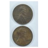 1935 & 1937 Wheat Pennies