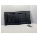 3 Pairs of Black Shutters