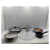Lot of Miscellaneous Pots and Pans