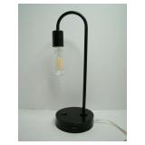 Black Desk/Bed Lamp with USB Port