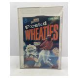 Ken Griffey Jr Wheaties Box in Display Case