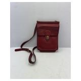 Coach Handbag Over the Shoulder Red