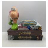 Games: Jumanji, Pirates of the Caribbean, Brainiac