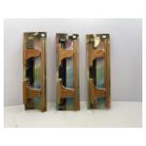 18" Oak Towel Rods