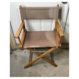 Brown Foldable Director's Chair