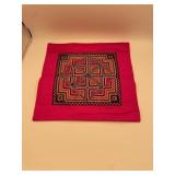 Shrujan Silk Pillow Cover 12x12'
