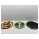 Serving Trays: Virgin Islands, Golf & Fruit