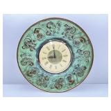 Sessions Clock Green and Gold 1967
