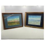 Framed Paintings Landscape and Seascape