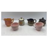 Miscellaneous Lot of: Cream and Sugars