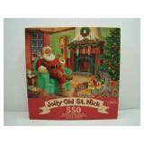 Jolly Old St. Nick 550 Piece Puzzle