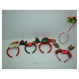 Christmas Headbands: Antlers, Elves & Mistletoe