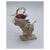 Lenox Ski Time Bear Ornament