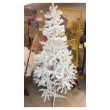 6 Foot White Christmas Tree