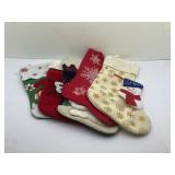Christmas Stockings: Nascar Snowflake Snowman