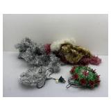 Miscellaneous Lot of Garland and Tree Toppers