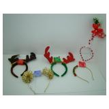 Christmas Headbands: Antlers, Pompoms, Bells &
