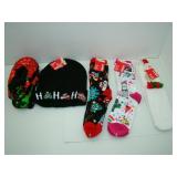Christmas Socks, Hat and Slippers