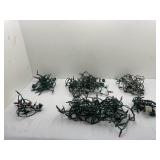 Green-Wired Multi-Color Strands of Christmas Light