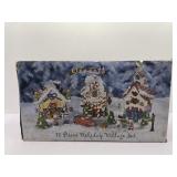 Elements 12 Piece Holiday Village Set