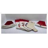Stockings and Santa Hats