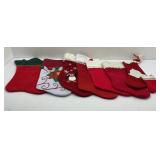 Miscellaneous Lot of Christmas Stockings