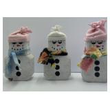 Paver Snowmen