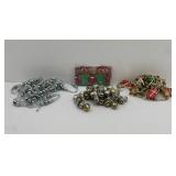 Miscellaneous Lot of Decorative Garland: Elves