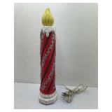 Blow Mold Light-Up Candlestick