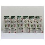 6 Sets of Suction Hooks, 5 in Each Set