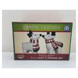 Cracker Barrel Snow Friends Salt & Pepper Shakers