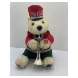 Musical Christmas Coca-Cola Polar Bear Plushie