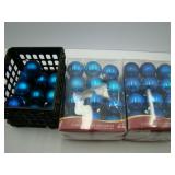 Blue Christmas Ornaments