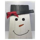 Wooden Snowman 24x20