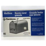 Flambeau Large Rural No. 2 Mailbox White New