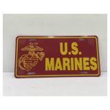 US Marines License Plate