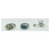 Avon Rings and a Toe Ring