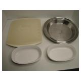 West Bend Pie Pan, Miracle Ware MicroWave Bacon