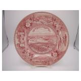 Royal Staffordshire Pottery Red Transfer Ware
