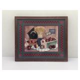 Orchard Delight Gamboa Framed Print 16x13.5x1 Inch