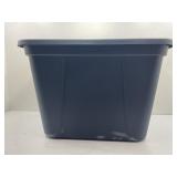 HDX 20 Gallon Storage Tote Blue