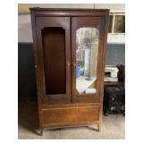 Armoire with Hanging Rod