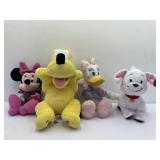 Disney Plushies: Mickey Mouse Minnie Daisy Duck